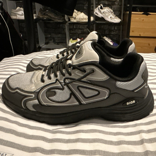 Dior b30 men grey black - men's, low